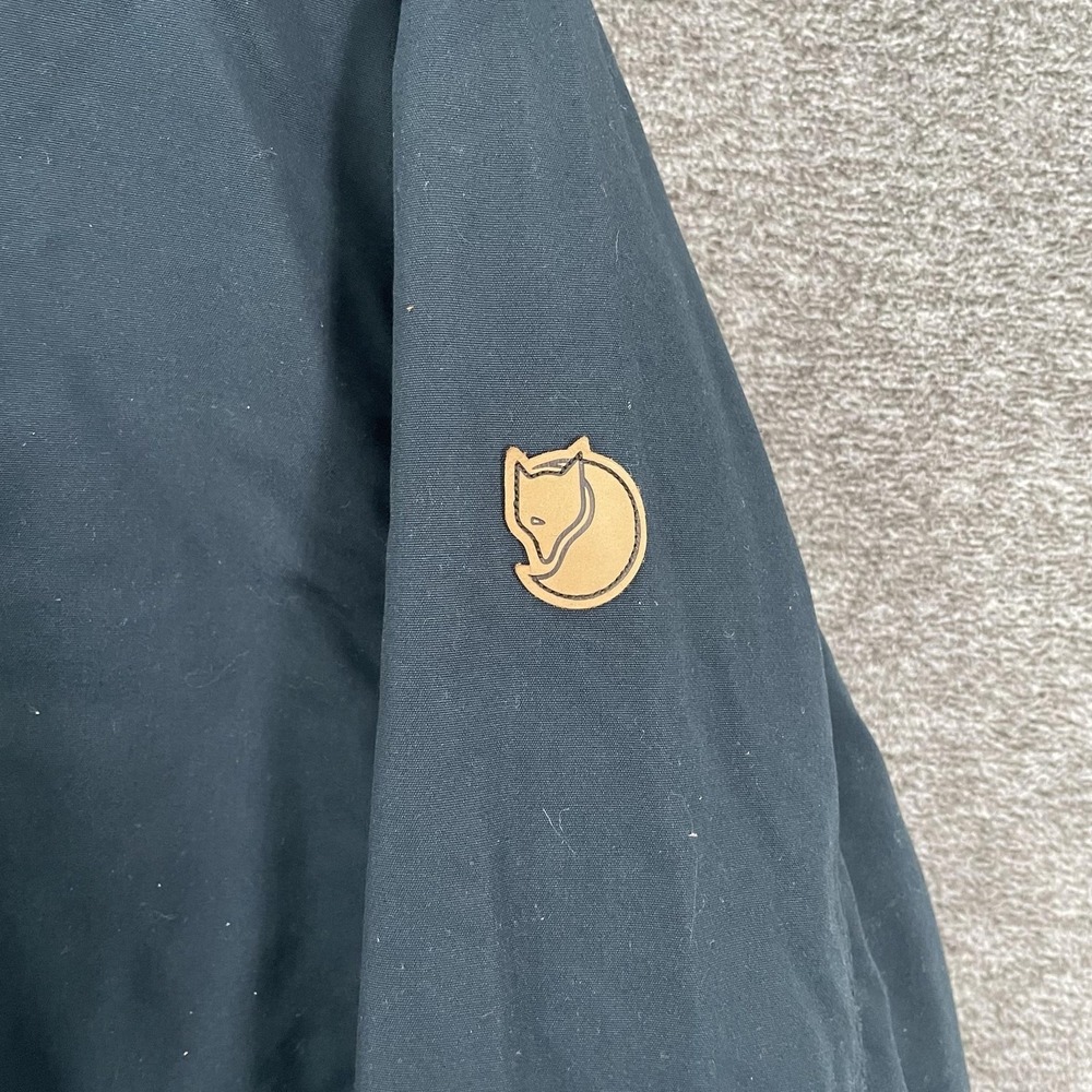 Fjallraven Kiruna Padded Parka Coat Womens XL Blue G-1000 Hooded Insulated - Picture 2 of 11
